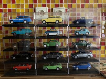 Škoda modely 1:43 DeAgostini - 3