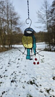 Vitrážová Sýkorka - 3