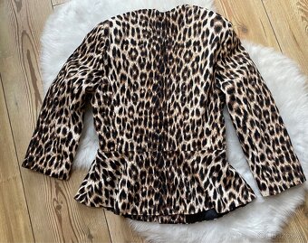 Dámské leopardí sako vel. S - 3