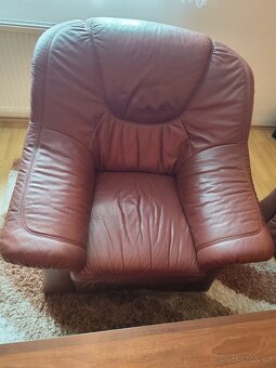 Kožená sedací souprava - 3