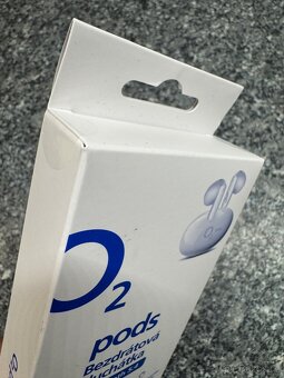 Nová nepoužitá sluchátka O2 pods - 3