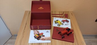 Traktor Kovap limitovaná edice. Červený + žlutý. - 3