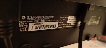 HP monitor E232 - 3