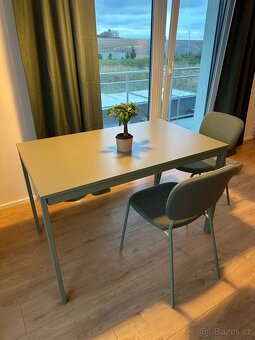 Nový zelený stůl a židle ikea vihals - 3
