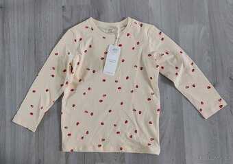 Lindex trika berušky vel. 104 nová - 3