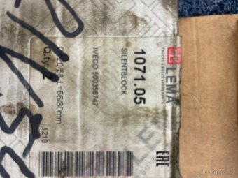 Uložení listového pé péra Iveco - 3