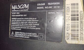 CRT televizor MASCOM MC5516 - 3