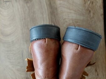 Vel. 38 kožené indiánské boty - 3