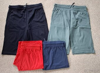 Kraťasy bavlněné chlapecké, tričko dlouhý rukáv 170 H&M - 3