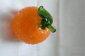 Skleněné těžítko pomeranč - 3