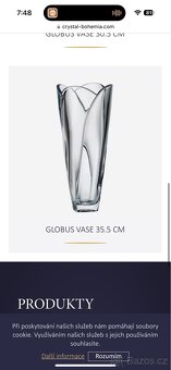 Váza Crystal bohemia - 3