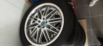 Prodám nová ALU R19 5x112 včetně nových pneu 205/50 R19 - 3