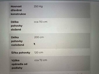 Pohovka / postel - 3