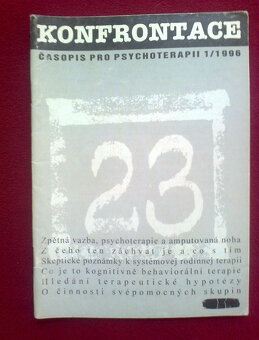 časopisy pro obor PSYCHOLOGIE -Konfrontace - 3
