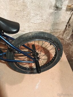 Prodám bmx kolo modré - 3