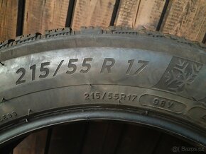 215/55R17 98V Michelin Alpin 6 (2 x Zima) - 3