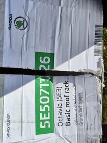 Střešní nosiče Škoda Octavia 2 combi (originál ŠKODA) - 3