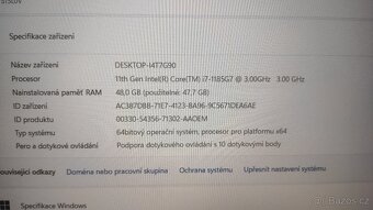 Lenovo ThinkPad P15s G2 i7, 48GB, SSD 1TB, Quadro T500, W11 - 3