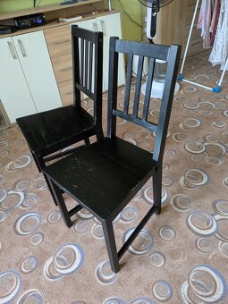 2 x jídelní židle ikea Stefan - 3