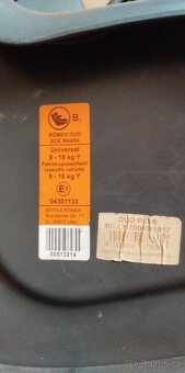 Starší autosedačka Romer s isofixem - 3