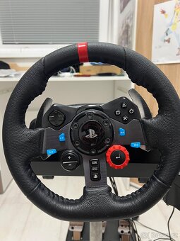 Logitech G29 +Stojan + Řádící páka - 3