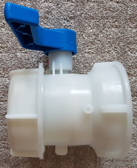 Náhradní kohout pro IBC nádrže 95 mm + redukce - 3