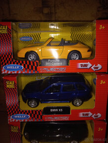 autíčka, modely, i na hraní, WELLY, Scale Model,. - 3