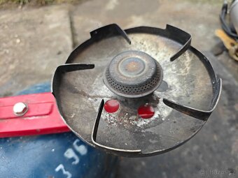 Plynový dvouvařič + lahev - 3