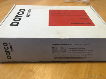 Regulátor tahu komína Darco RCP - 3