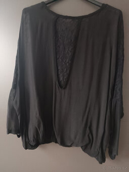 Hedvábná halenka UNI - 3