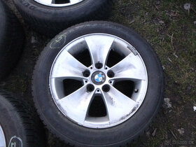 4x orig.alu bmw (5x120) zimní pneu 205/55 r16 - 3