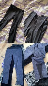 Sportovní oblečení (legíny, bunda na zip, halenka) s-m - 3