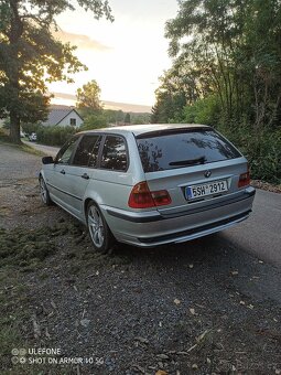 Bmw E46 320D Touring ( 100kw ) Rv.20/09/2001. Stříbrná. - 3