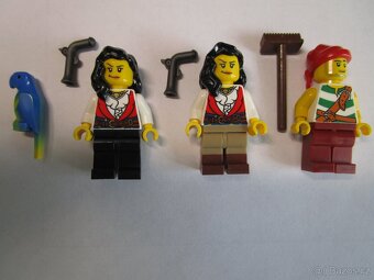 Lego piráti figurky pirátky 27.serie a dělo - 3