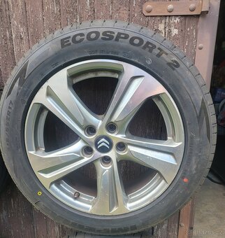 Alu kola + NOVÉ PNEU "17" originál CITROEN , PEUGEOT, Ford - 3