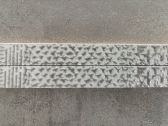 Listela Rako Extra platinová 2x60 cm mat WLASN101.1 - 3