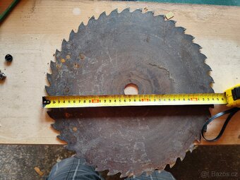 Pilový kotouč 2x na osu 30mm, starší - 3