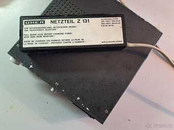 Reportážní kazetový magnetofon UHER 124 k servisu - 3