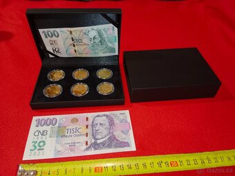 Soubor výročních sběratelských mincí a bankovek - 30 let ČNB - 3