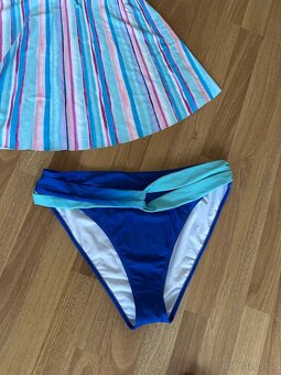 Šatové tankiny +2xspodni bikiny 46/48 - 3