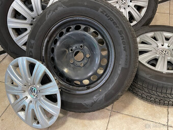 Zimní sada 5x112 et33 original Volkswagen Tiguan 215/65 R16 - 3