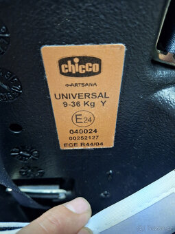 2ks dětských autosedaček 9-36kg Chicco Neptune - 3