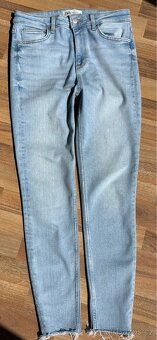 High waisted skinny džíny Zara, vel. M - 3