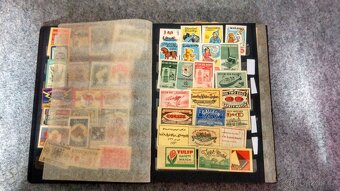 Sbírka etiket od zápalek – Československo 20. stol. - 3