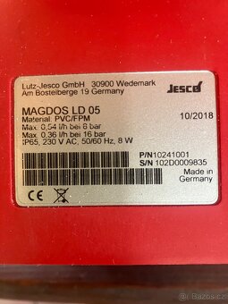 Dávkovací čerpadlo Jesco Magdos LD - 3