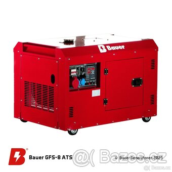 Bauer GFS-8, ATS, 230/400 voltů, nouzový generátor / nouzový - 3