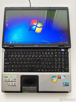 Notebook MSI CX600x na díly - 3