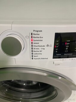 Pračka AEG L6FBI48SC. Antialrg. A+++. 1400 ot/min. 8kg. - 3