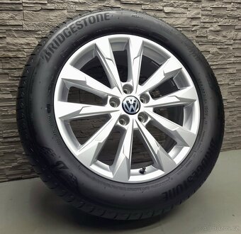 18" Originál Audi Q3 Tiguan Kodiaq 5x112 pneu Bridgestone - 3