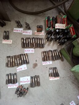 Závitníky M stoupání 1,5-2-3 - 3